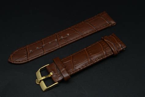 rolex leather watch ba|genuine rolex leather watch straps.